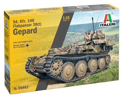 Italeri Flakpanzer 38(t) Gepard 1/35 plastikinis modelis