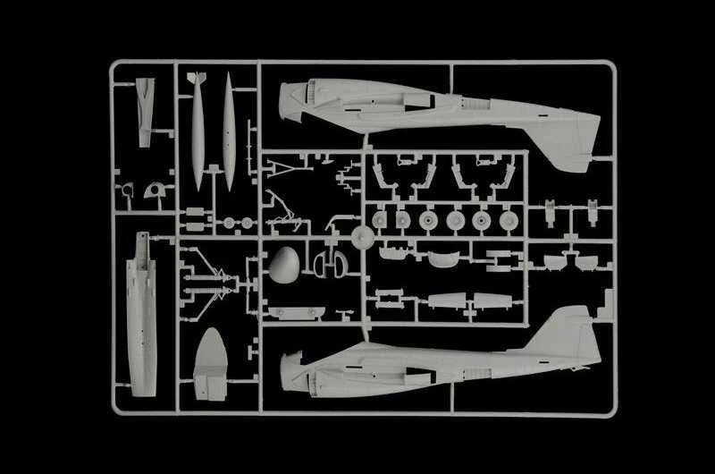 Italeri – Grumman A-6E TRAM Intruder Persijos įlankos karas, 1/72, 1392