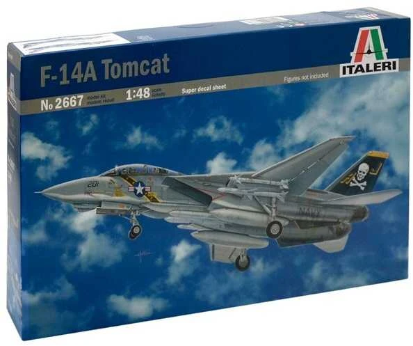 Italeri Grumman F-14A Tomcat 1/48 plastikinis lėktuvo rinkinys
