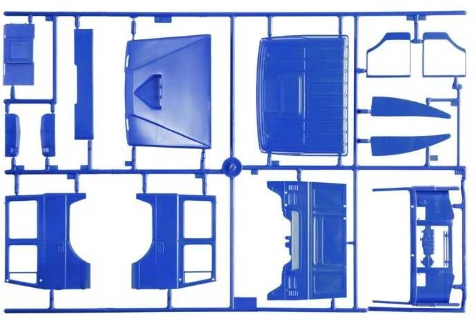 Italeri Iveco Turbostar 190.48 šaldytuvas 1/24 plastikinis rinkinys