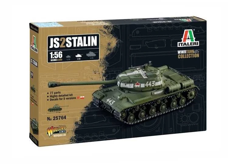 Italeri JS-2 Stalinas tanko modelis 1/56 plastikinis surenkamas