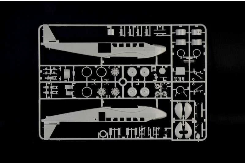 Italeri Junkers Ju 52/3m 1/72 plastikinis lėktuvas rinkimui