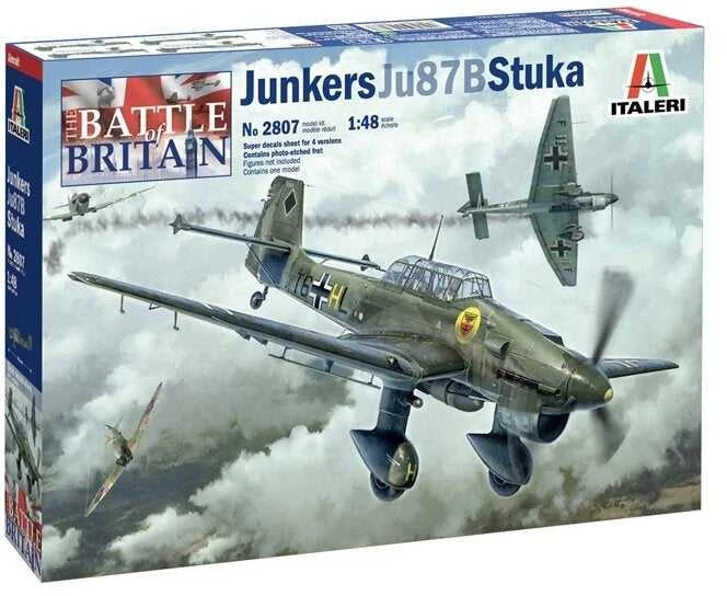 Italeri - Junkers Ju87B Stuka, 1/48, 2807