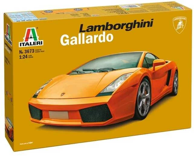 Italeri Lamborghini Gallardo 1/24 plastikinis surenkamas modelis