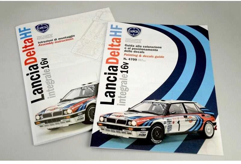 Italeri Lancia Delta HF Integrale 16v 1/12 plastikinis surinkimo rinkinys 4709