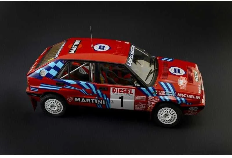 Italeri Lancia Delta HF Integrale Sanremo 1989 1/12 plastikinis rinkinys