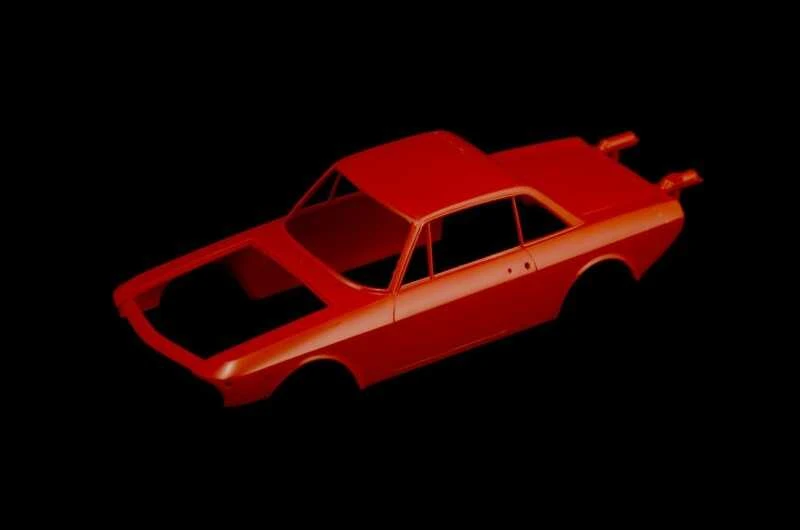 Italeri Lancia Fulvia HF Rally Monte Carlo 1972 1/24 surenkamas modelis