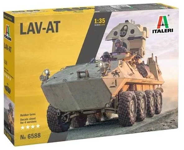 Italeri LAV-25 TUA šarvuotis 1/35 plastikinis surinkimo rinkinys