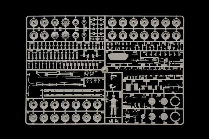 Italeri Leopard 1A5 tankas 1/35 plastikinis surinkimo rinkinys (6481)