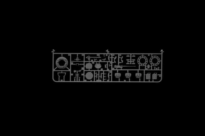 Italeri M1A1 Abrams 1/35 plastikinis surenkamas modelis (6596)