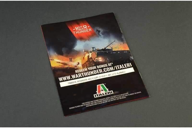 Italeri M1A1 Abrams tanko modelis 1/35 WAR THUNDER, plastikinis rinkinys