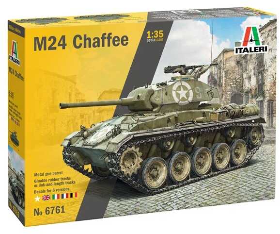 Italeri M24 Chaffee surenkamas tanko modelis 1/35 (6761)