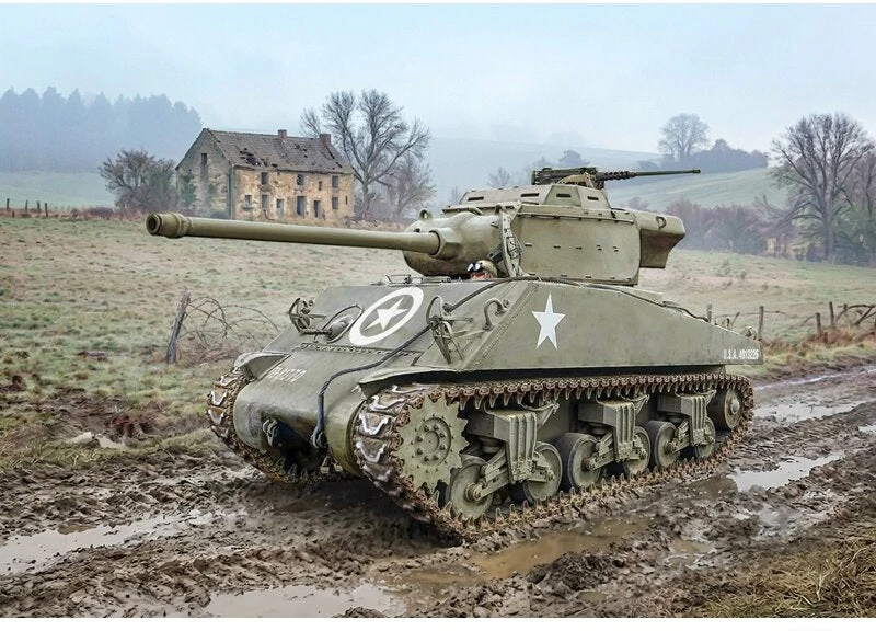 Italeri M36B1 90mm GMC savaeigio pabūklo surenkamas modelis 1/35, 96538