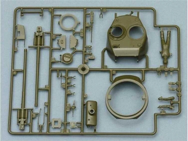 Italeri M4A3 Sherman 1/35 plastikinis tanko modelis