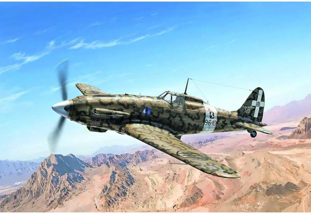Italeri Macchi C.202 Folgore 1/32 plastikinis lėktuvo surinkimo rinkinys