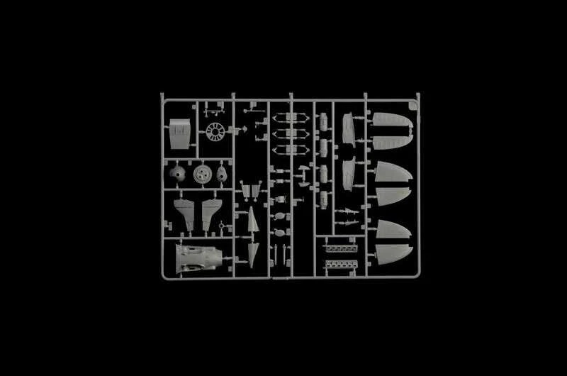 Italeri Macchi C.205 Veltro 1/32 lėktuvas – plastikinis modelis (2519)