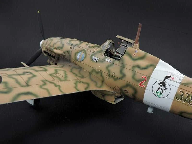 Italeri Macchi C.205 Veltro 1/32 lėktuvas – plastikinis modelis (2519)