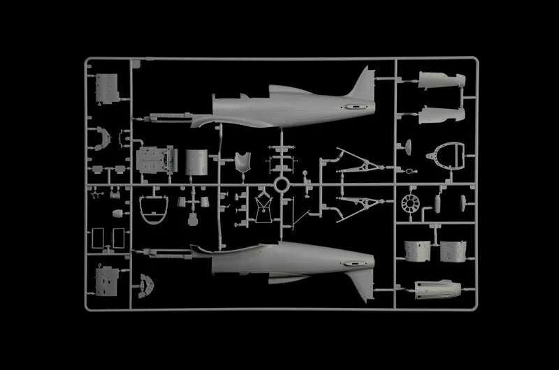 Italeri Macchi C.205 Veltro 1/32 lėktuvas – plastikinis modelis (2519)