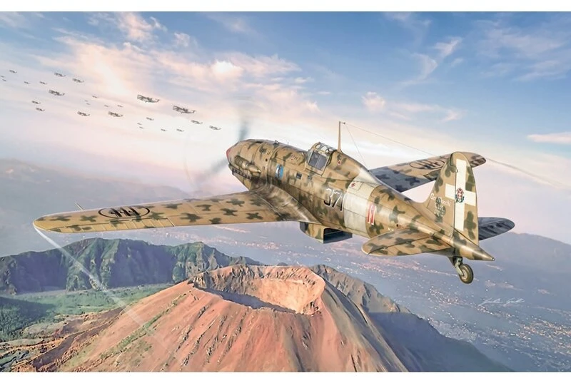 Italeri Macchi MC.202 Folgore surenkamas naikintuvo modelis 1/48, 2840