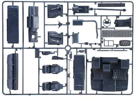 Italeri MAN TGX 18.500 Lion Pro Edition 1/24 – surenkamas sunkvežimio modelis