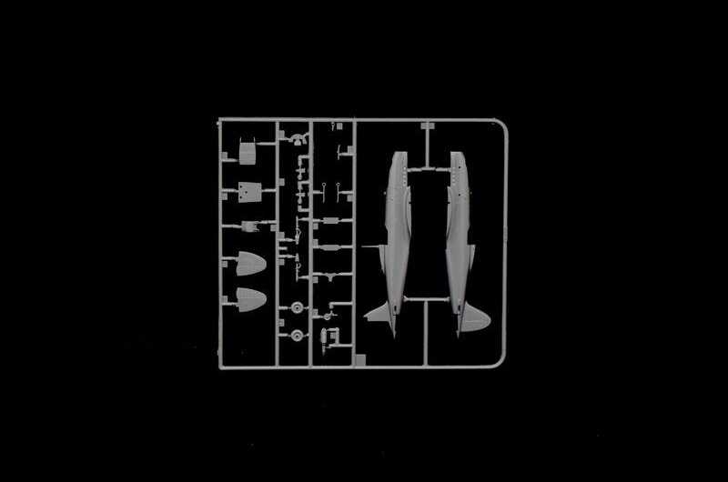 Italeri MC.202 Folgore Aces 1/72, plastikinis surenkamas lėktuvo modelis