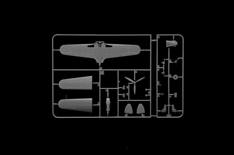 Italeri MC.202 Folgore Aces 1/72, plastikinis surenkamas lėktuvo modelis