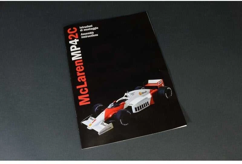 Italeri McLaren MP4/2C Prost/Rosberg 1/12 F1 plastikinis rinkinys