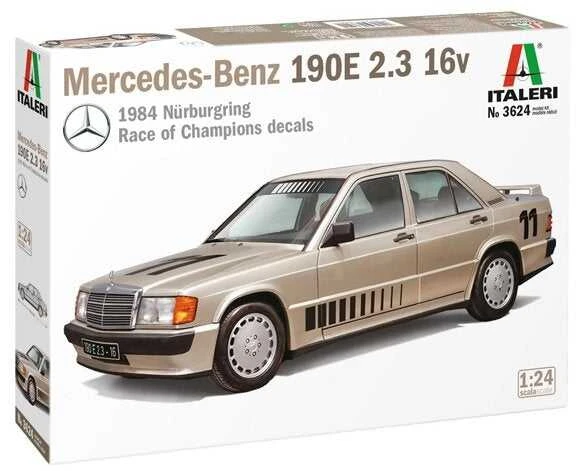 Italeri - Mercedes Benz 190E 2.3 16v, 1/24, 3624