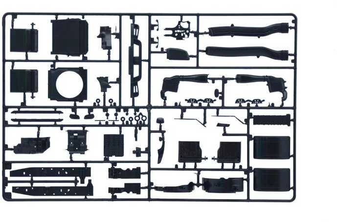 Italeri Mercedes-Benz Actros MP4 Big Space Grand Prix, 1/24 plastikinis modelis