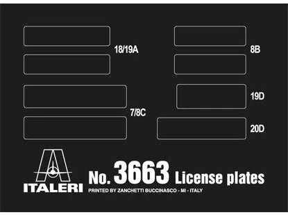 Italeri Mercedes-Benz G230 gaisrinė 1/24 plastikinis surinkimo rinkinys 3663
