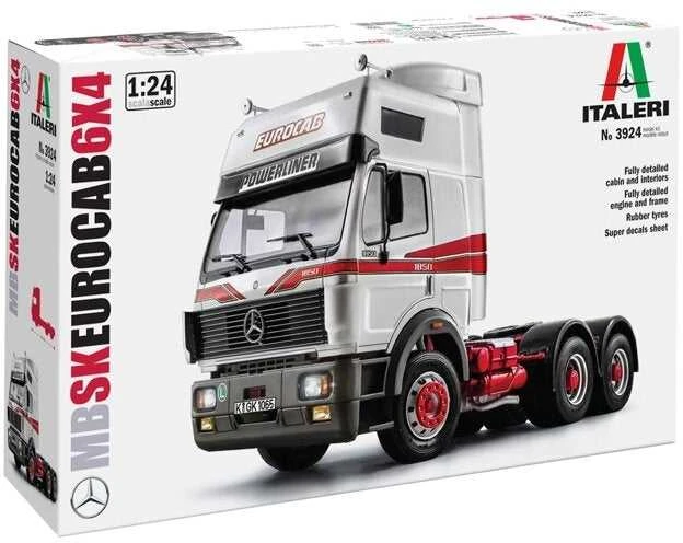 Italeri - Mercedes-Benz SK Eurocab 6×4, 1/24, 3924, Color