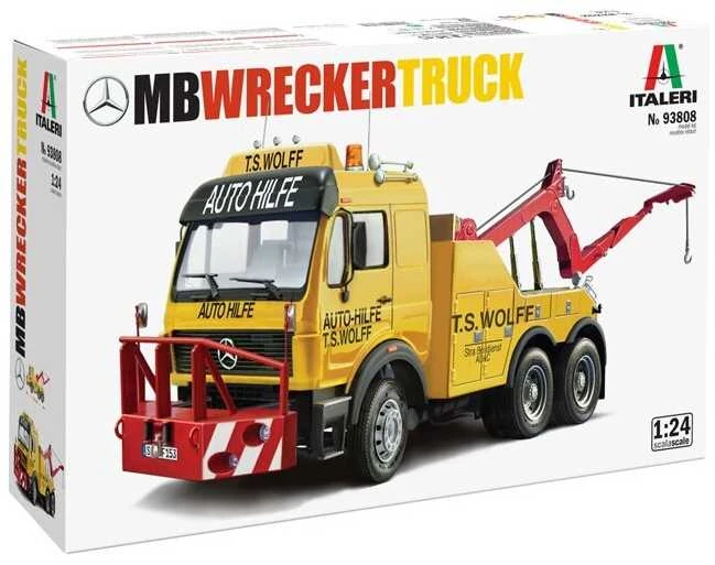 Italeri Mercedes-Benz vilkimo sunkvežimis 1/24 plastikinis rinkinys