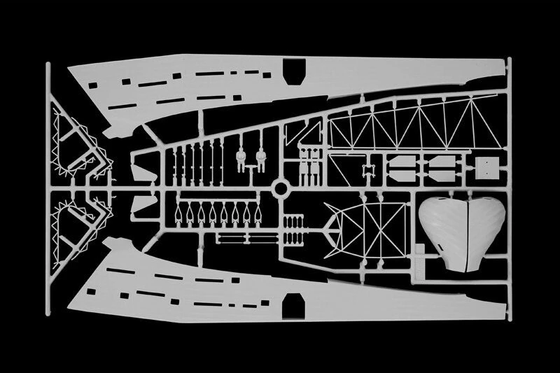 Italeri Messerschmitt Me 323 Gigant 1/72 plastikinis lėktuvo modelis 39,6 cm