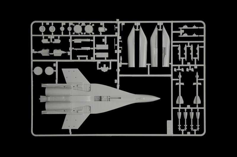 Italeri MiG-29A Fulcrum 1/72 lėktuvo surinkimo rinkinys 1377