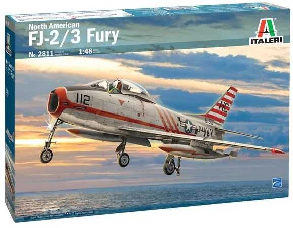 Italeri North American FJ-2/3 Fury 1/48 surinkimo rinkinys 2811