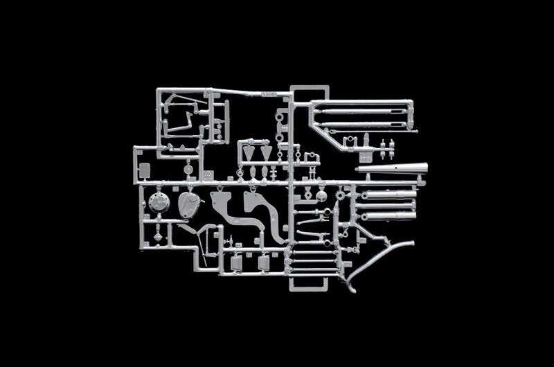 Italeri Norton Manx 500 1951 1/9 plastikinis motociklo surinkimo rinkinys