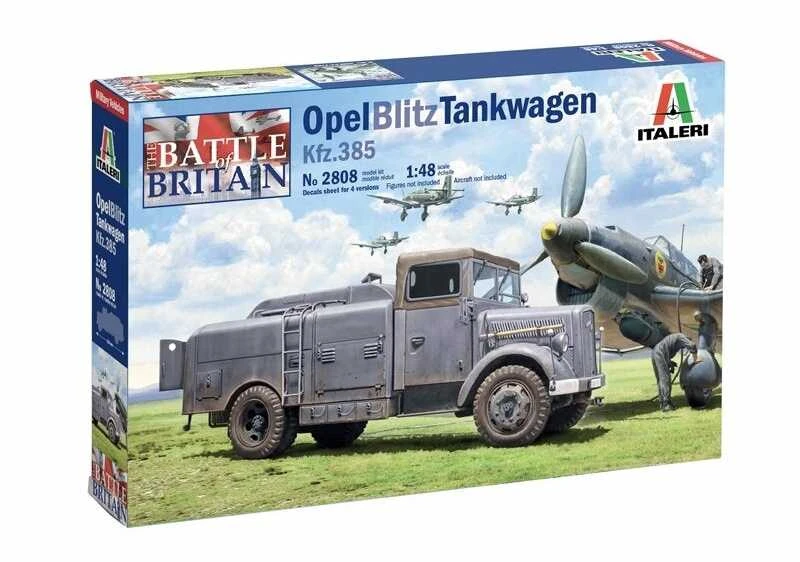 Italeri Opel Blitz Kfz.385 cisterna 1/48 – plastikinis surenkamas rinkinys