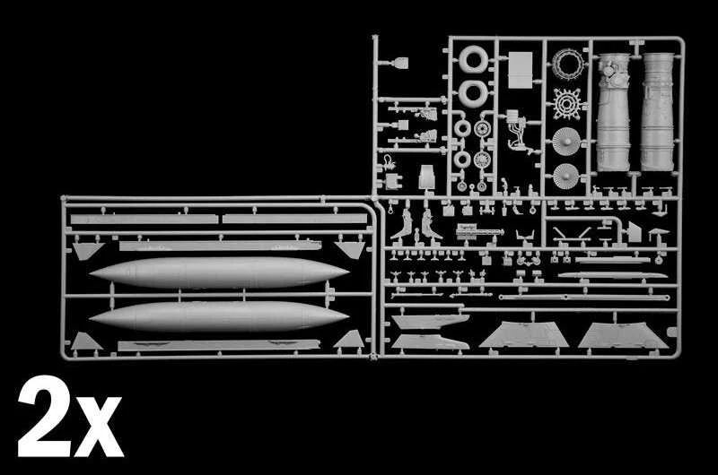 Italeri Panavia Tornado GR.1 Desert Storm 1/32 lėktuvo modelis