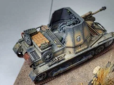 Italeri Panzerjäger I tankų naikintuvas 1/35, plastikinis modelis (6577)