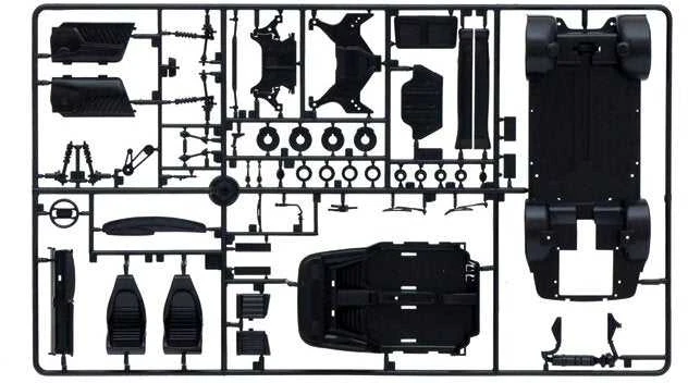 Italeri Porsche 911 1/24 dovanų rinkinys su dažais ir klijais