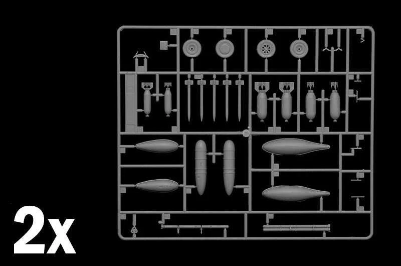 Italeri Republic P-47D Thunderbolt 1/48 – plastikinis lėktuvo modelis