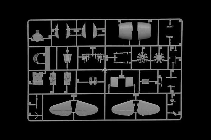 Italeri Republic P-47D Thunderbolt 1/48 – plastikinis lėktuvo modelis