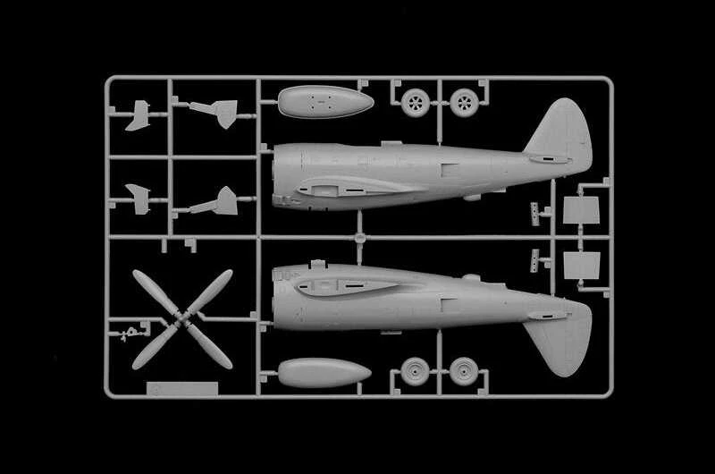 Italeri Republic P-47D Thunderbolt 1/48 – plastikinis lėktuvo modelis