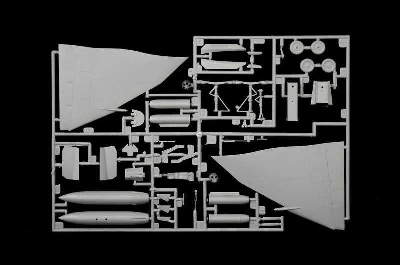 Italeri Saab Viggen JA37/AJ37 1/48 plastikinis lėktuvo modelis (2785)