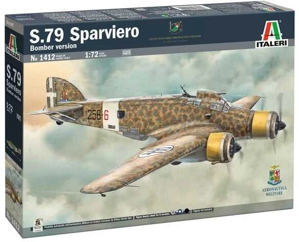 Italeri Savoia-Marchetti SM.79 Sparviero bombonešis 1/72