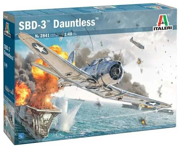 Italeri SBD-3 Dauntless 1/48 plastikinis surinkimo rinkinys 2841