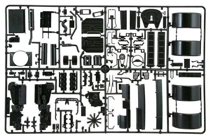Italeri Scania 142H 6x2 Canvas sunkvežimio rinkinio modelis 1/24