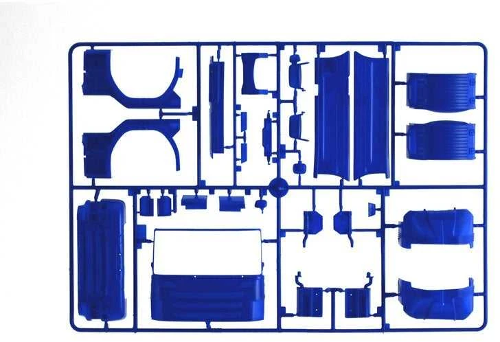 Italeri Scania R400 Streamline sunkvežimis 1/24 plastikinis rinkinys