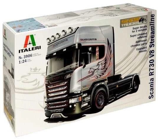 Italeri - Scania R730 V8 Streamline "Sidabrinis Griffin", 1/24, 3906