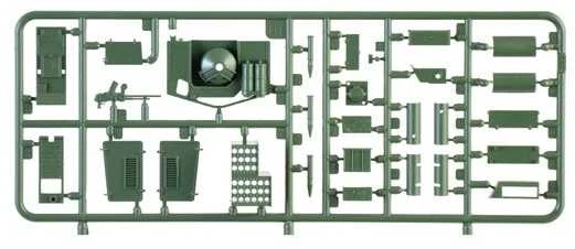 Italeri Semovente Ansaldo M43 105/25 Bassotto 1/35 tanko modelis